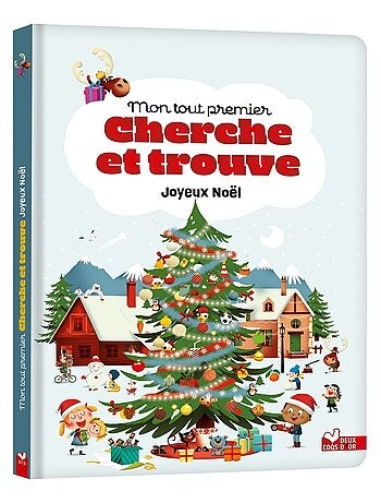 LIVRE NOËL - Mon tout premier cherche et trouve - Joyeux Noël !