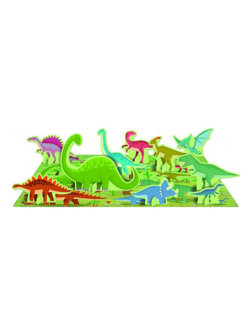 Puzzle 200 pièces : Découvre les dinosaures - N/A - Kiabi - 16.60€