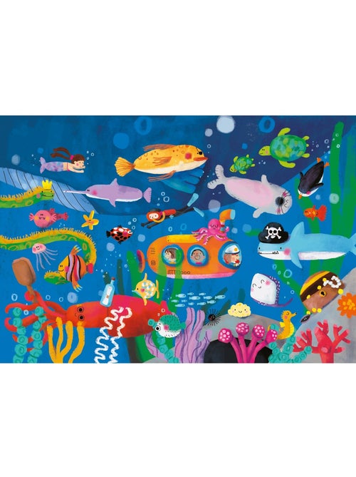 Livre puzzles en bois - Kiabi