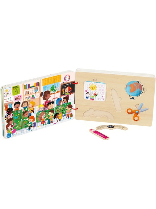 Livre puzzles en bois - Kiabi