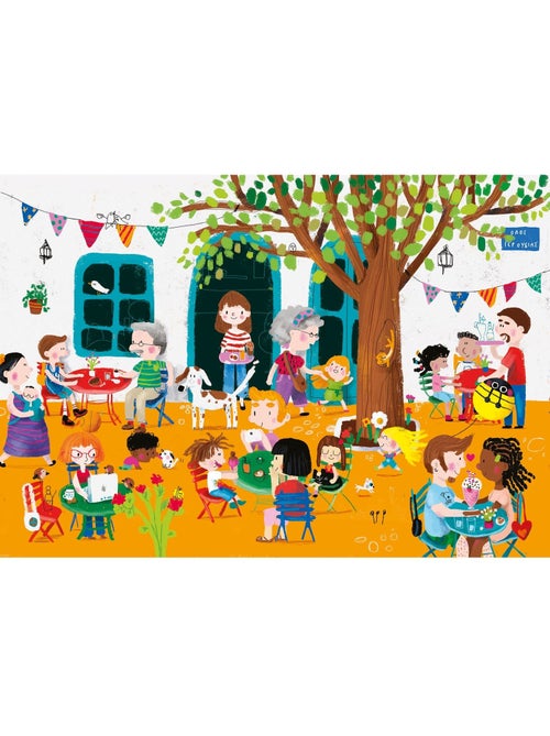 Livre puzzles en bois - Kiabi