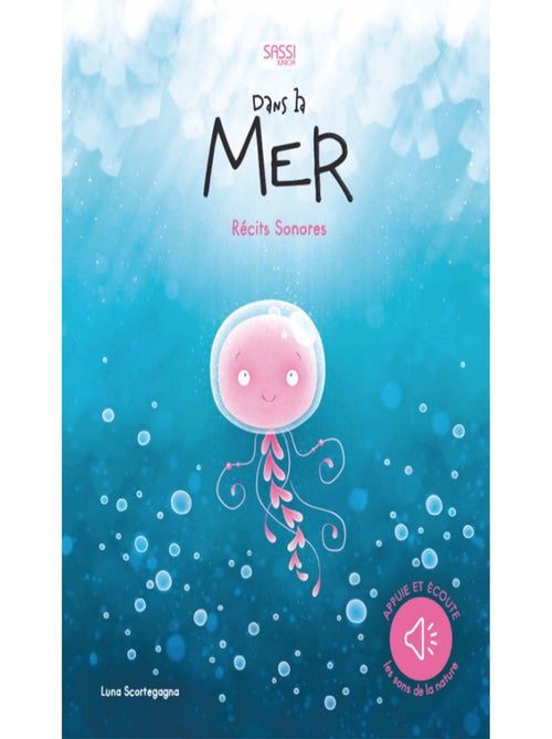 Livre sonore - Dans la mer Sassi Junior - Kiabi