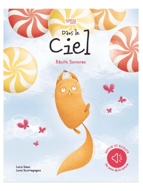 Livre sonore - Dans le ciel Sassi Junior - Kiabi