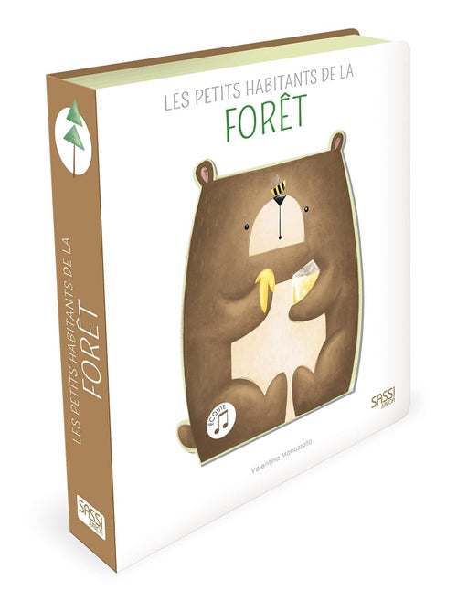 Livre sonore - Les petits habitants de la forêt - Kiabi