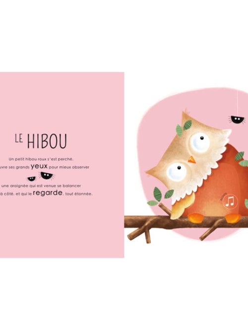 Livre sonore - Les petits habitants de la forêt - Kiabi