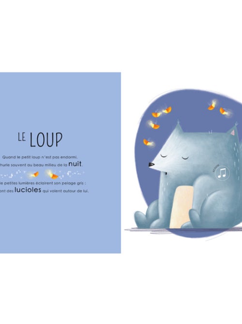 Livre sonore - Les petits habitants de la forêt - Kiabi