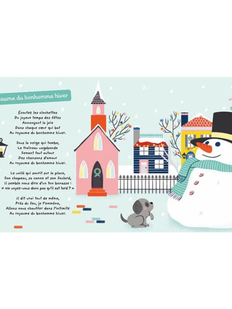 LIVRE sonore PETITES COMPTINES d'HIVER main image 1
