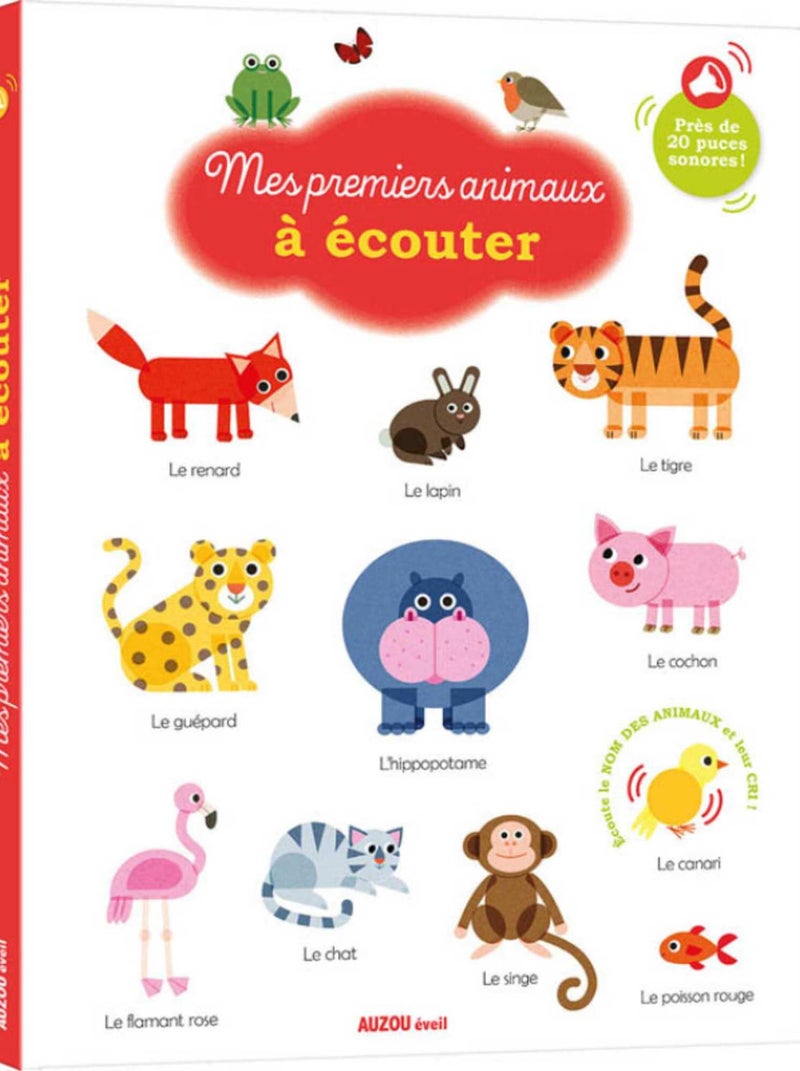 Livre sonore Mes premiers animaux à écouter N/A - Kiabi