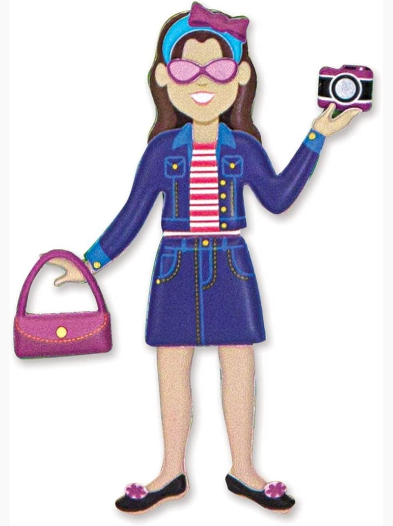 Livret d'autocollants reliefs repositionnables Mode N/A - Kiabi