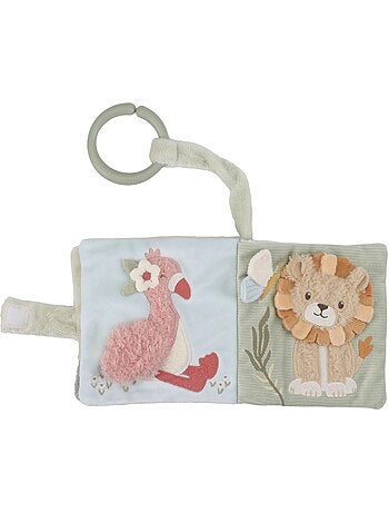 Livret en tissu safari friends