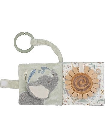 Livret en tissu safari friends