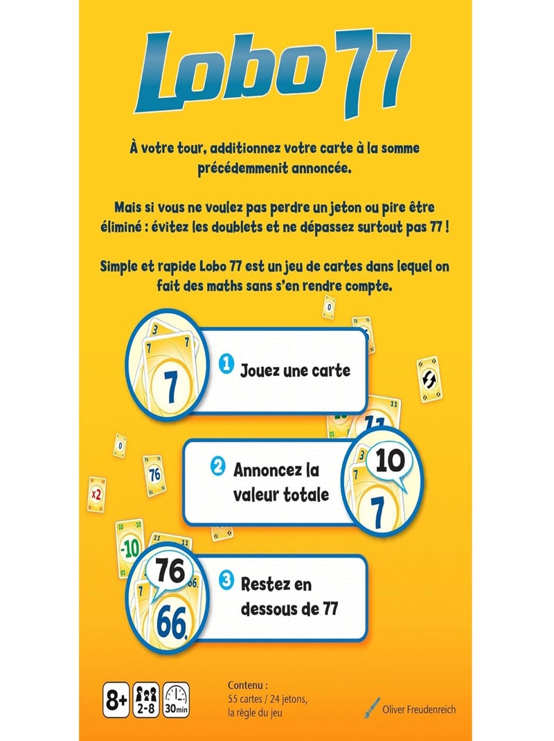 Lobo 77 jeu de stratégique Jaune - Kiabi