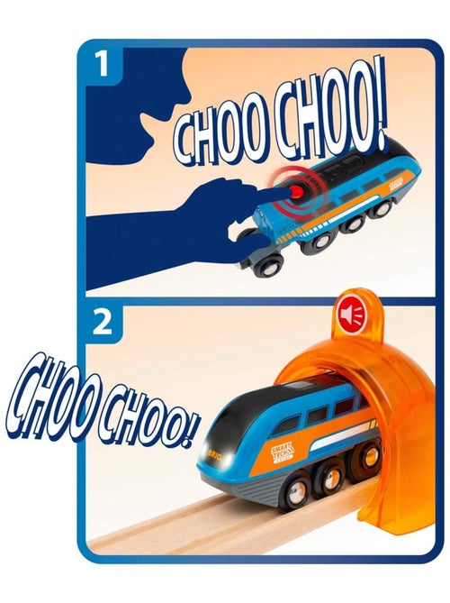 Locomotive à enregistreur vocal - Kiabi