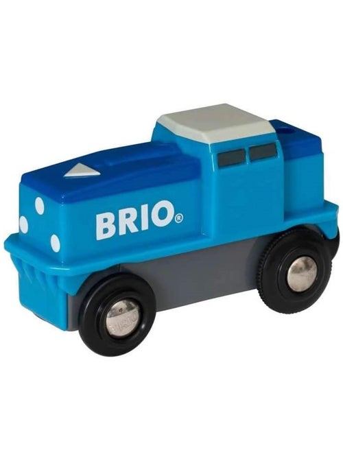 Locomotive de fret bleue à pile - Kiabi