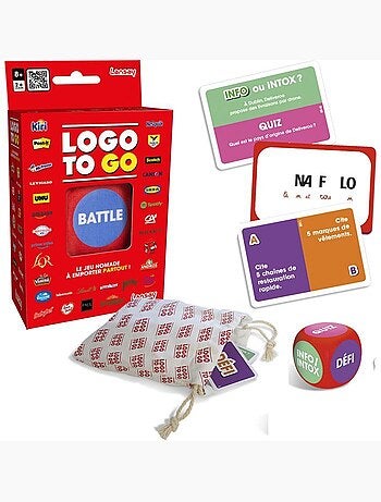 Logo to go - jeu de société - lansay - dès 8 ans