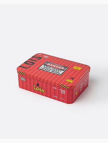 LOIS Boîte cadeau en métal pour sous-vêtements/boxers homme
