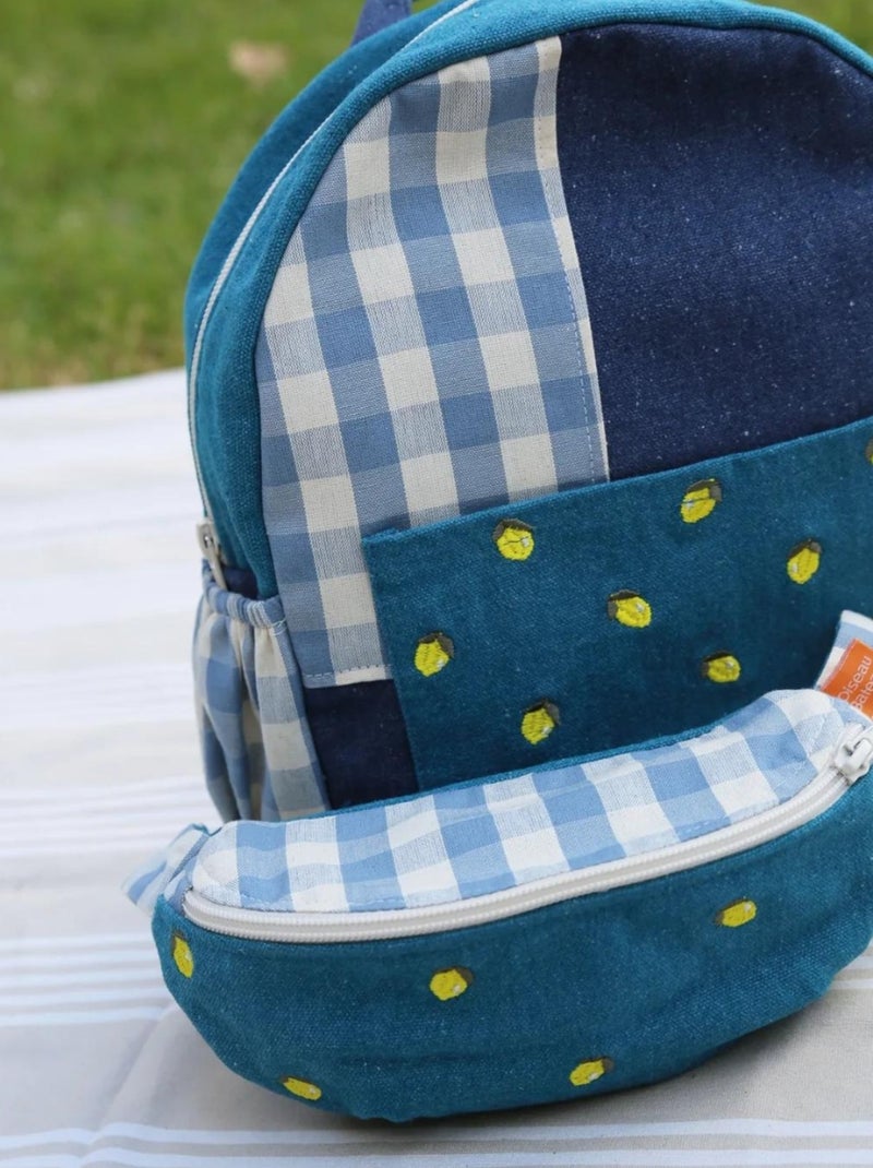 L'oiseau bateau - Banane enfant Citron Bleu Nuit Bleu - Kiabi
