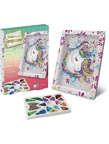 Loisir créatif - Collection Sequins Licorne