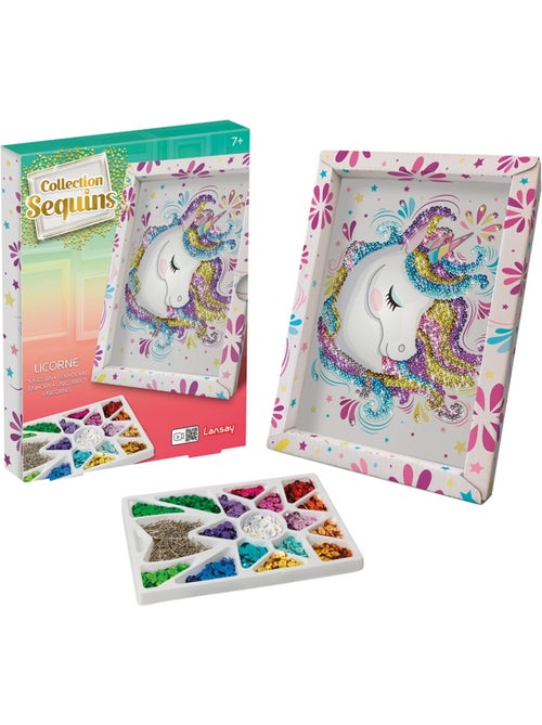 Loisir créatif - Collection Sequins Licorne - Kiabi