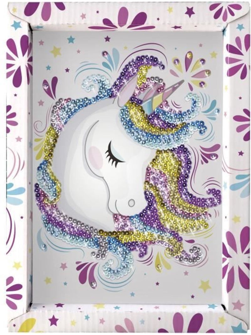 Loisir créatif - Collection Sequins Licorne Blanc - Kiabi
