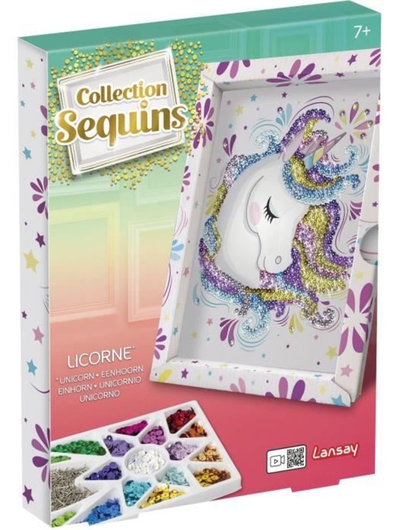Loisir créatif - Collection Sequins Licorne Blanc - Kiabi
