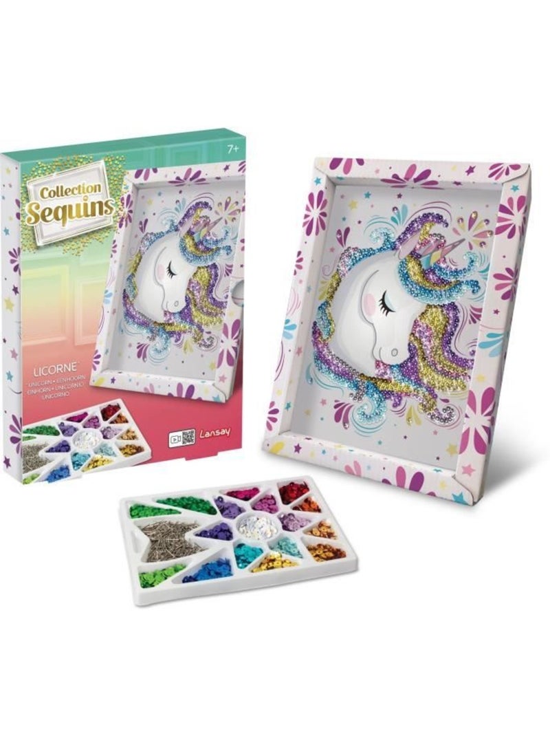 Loisir créatif - Collection Sequins Licorne Blanc - Kiabi