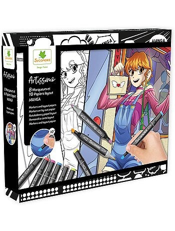 Loisir créatif - Kit Art Manga Fille