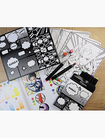 Loisir créatif - Kit Art Manga Garçon