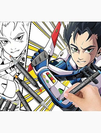 Loisir créatif - Kit Art Manga Garçon