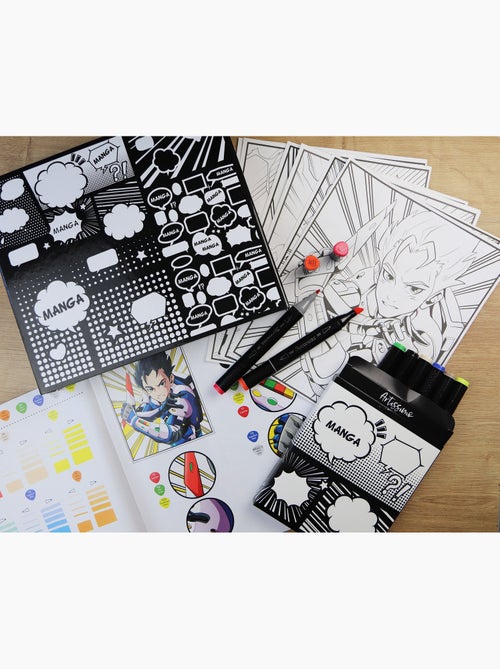 Loisir créatif - Kit Art Manga Garçon - Kiabi
