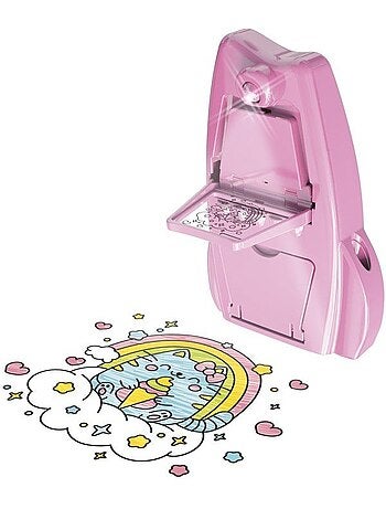 Loisir créatif - lansay - magic lign - jeu de coloriage - projecteur pocket kawaii - dès 6 ans