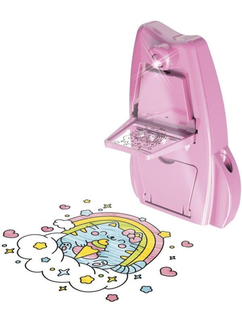 Loisir créatif - lansay - magic lign - jeu de coloriage - projecteur pocket kawaii - dès 6 ans N/A - Kiabi