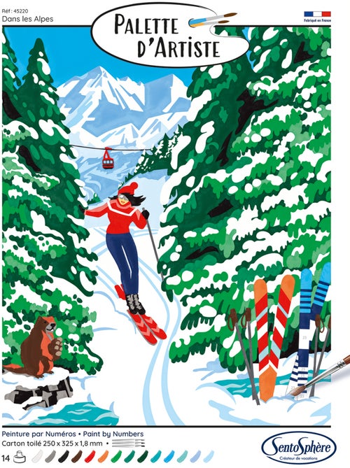 Loisir créatif - Palette d'Art Les Alpes - Kiabi Loisir créatif - Palette d'Art Les Alpes - Kiabi