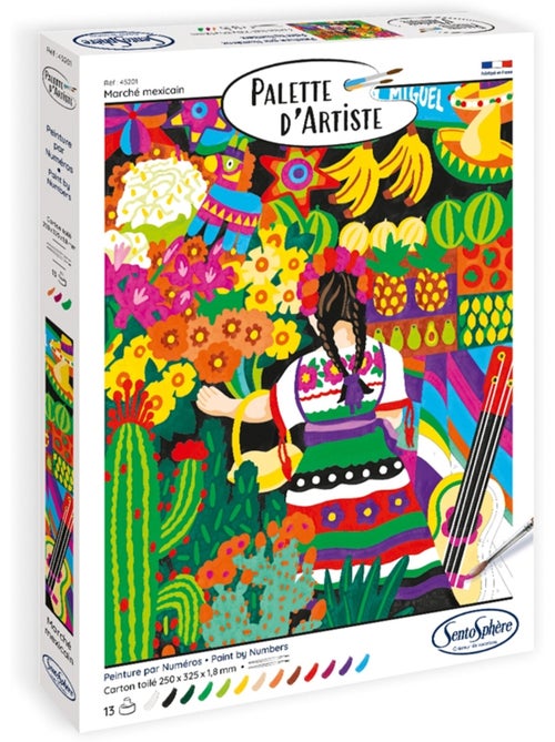 Loisir créatif - Palette d'Art Marché Mexicain - Kiabi