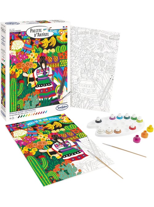 Loisir créatif - Palette d'Art Marché Mexicain - Kiabi