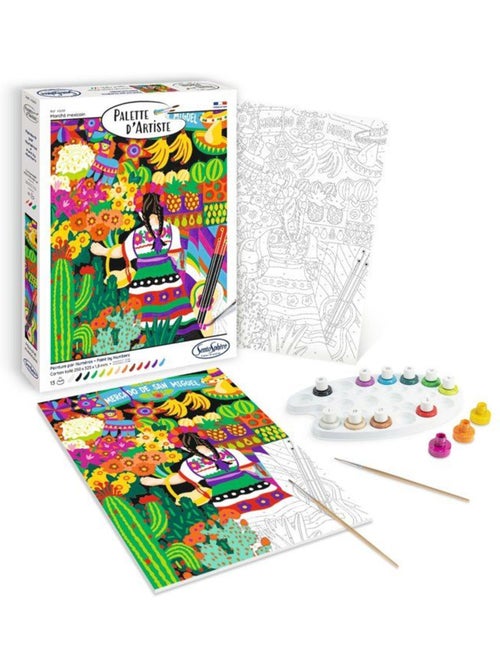 Loisir créatif - Palette d'Art Marché Mexicain - Kiabi
