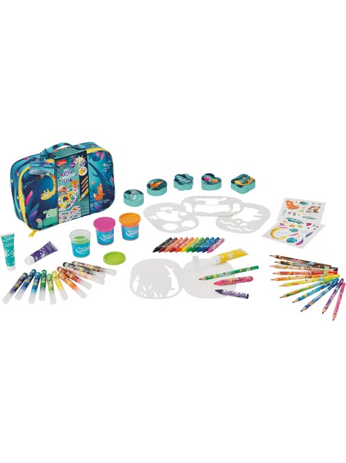 Loisirs créatifs - Mallette de coloriage Jungle Fever - Maped - Kiabi