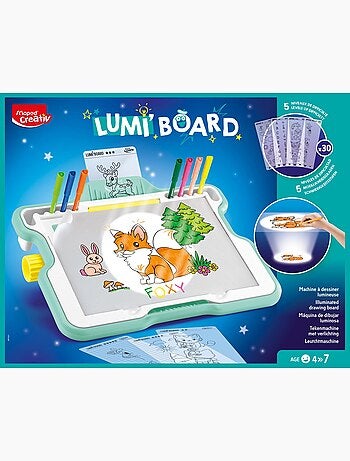 Loisirs créatifs - Tableau d'Activités Lumi Board - Maped