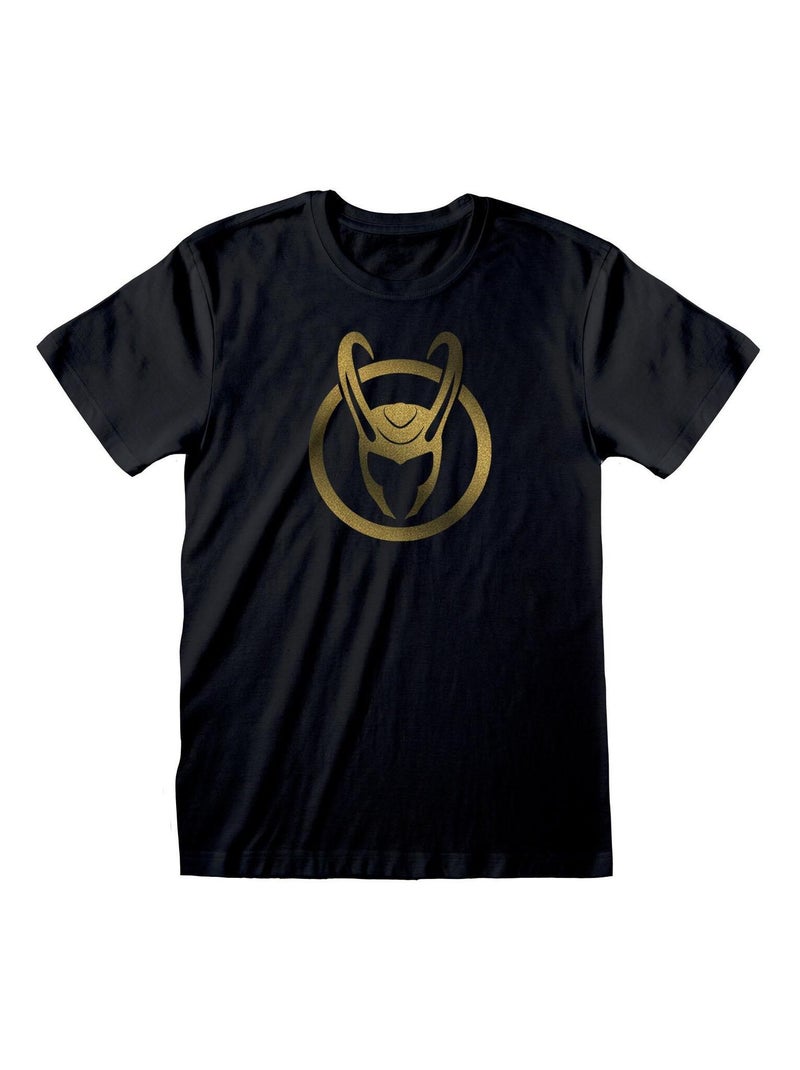 Loki - T-shirt Noir Doré - Kiabi
