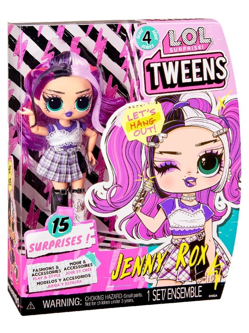 L.O.L. Poupée de mode Tweens S4 Doll- Jenny Rox Multicolore - Kiabi