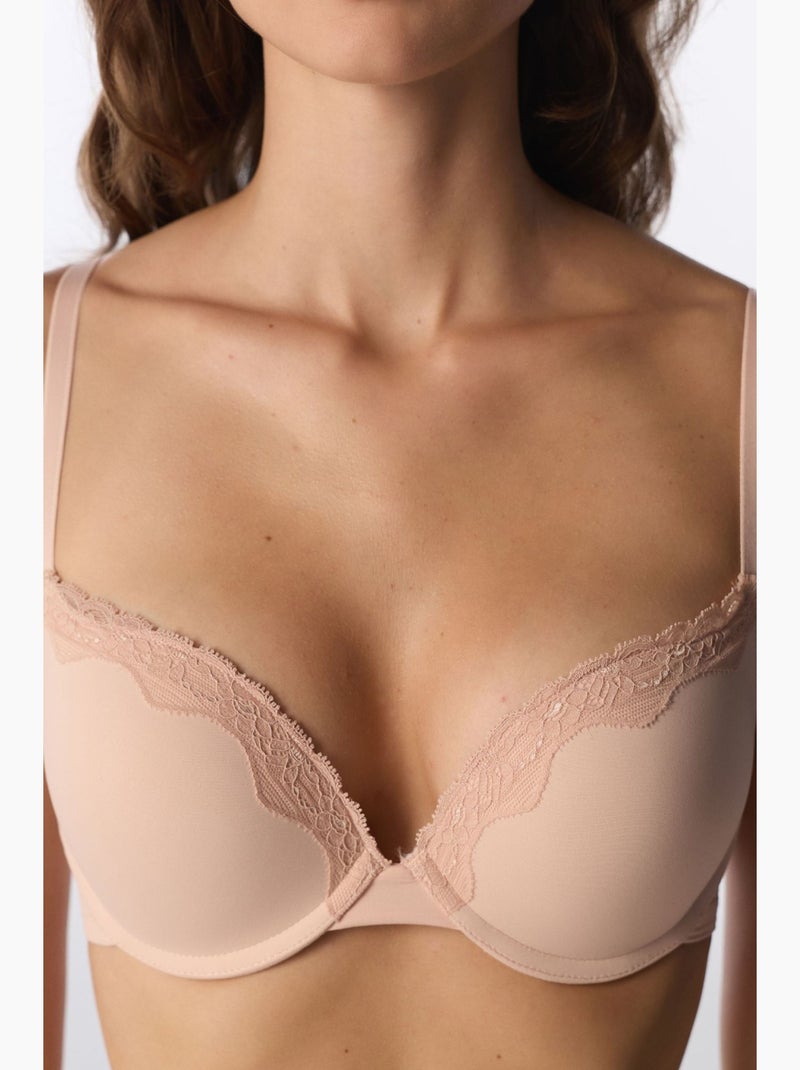 Lol soutien-gorge push-up rembourré penti Nude - Kiabi