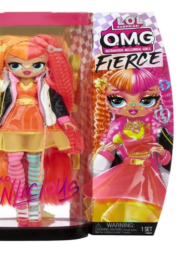 L.O.L. Surprise 707 OMG Fierce Dolls - Neonlicious Poupée de mode N/A - Kiabi