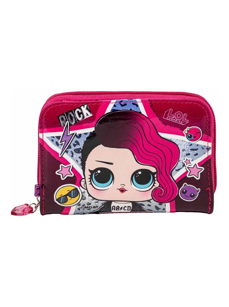 LOL Surprise Rock Portefeuille Petit, Multicolore Multicolore - Kiabi