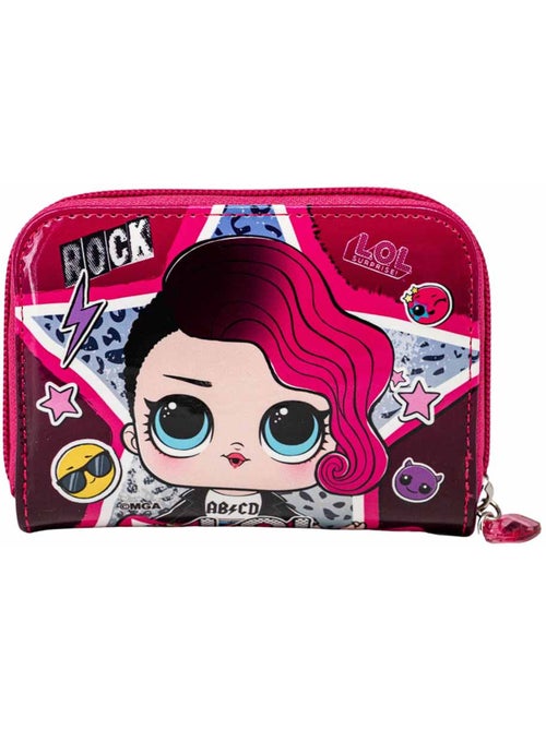 LOL Surprise Rock Portefeuille Petit, Multicolore - Kiabi