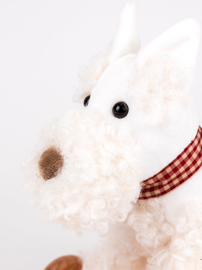 Lola le chien à tirer Blanc - Kiabi