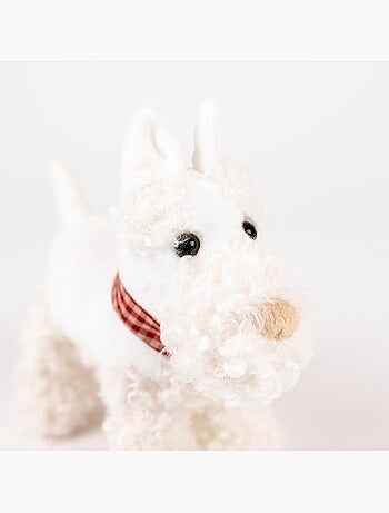 Lola le chien en peluche 17 cm