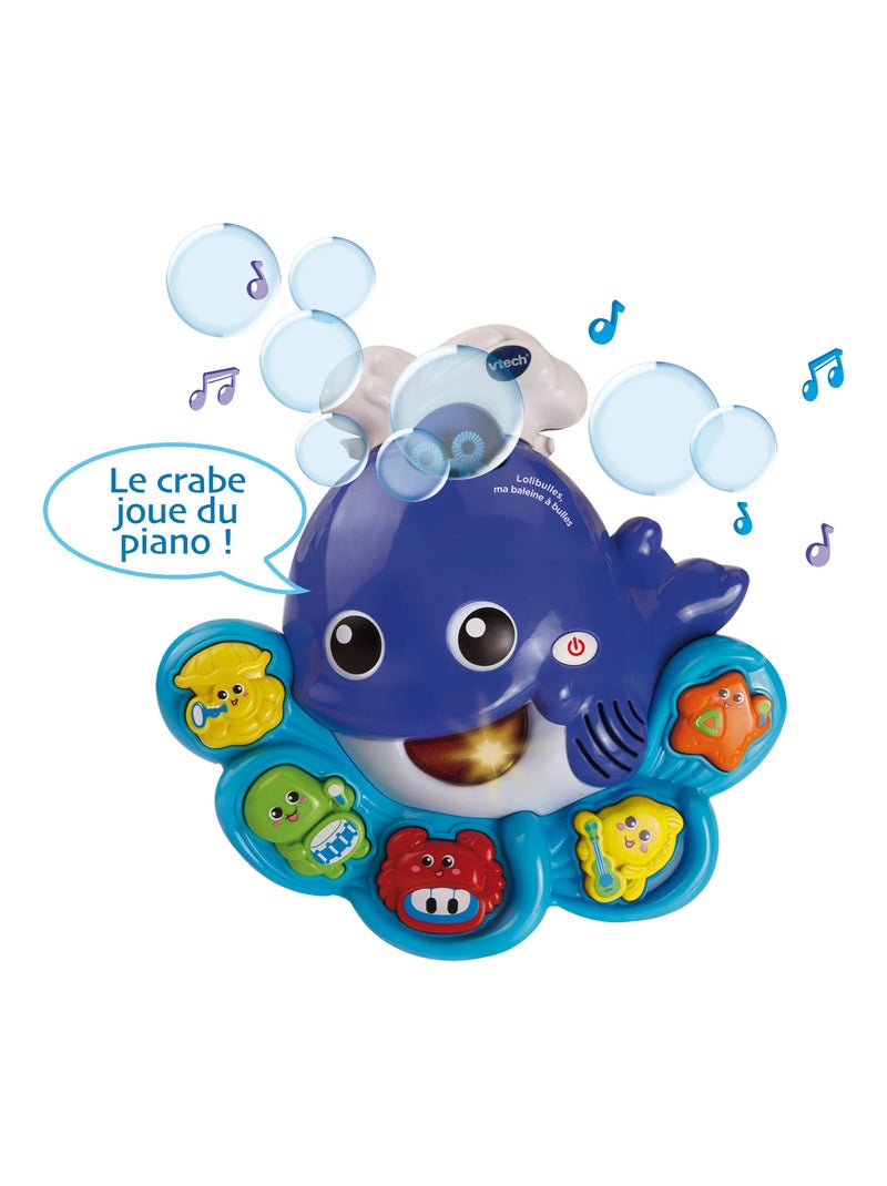 Lolibulles Ma Baleine à Bulles - Vtech Multicolore - Kiabi