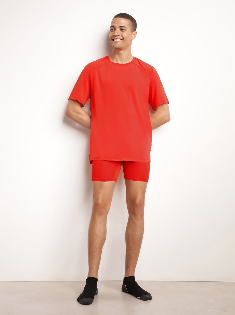 Long Boxer de sport Dim Move Orange - Kiabi