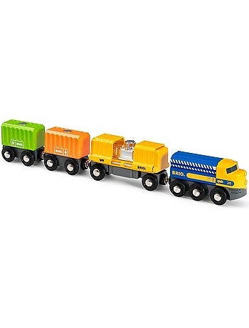 Long train de marchandises