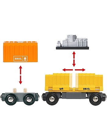 Long train de marchandises